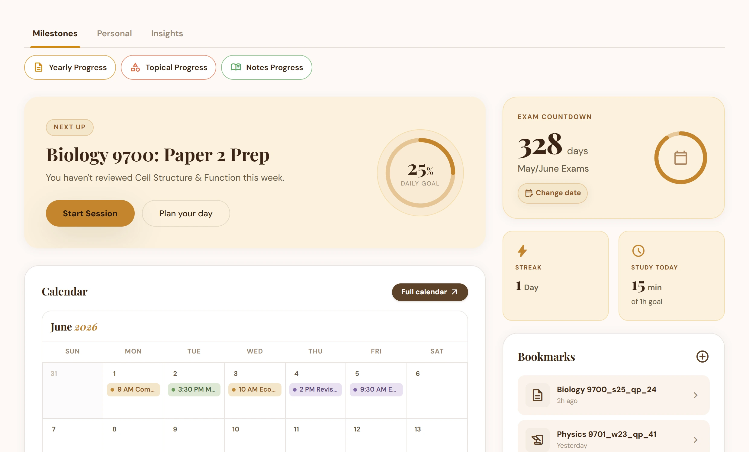 Dashboard preview